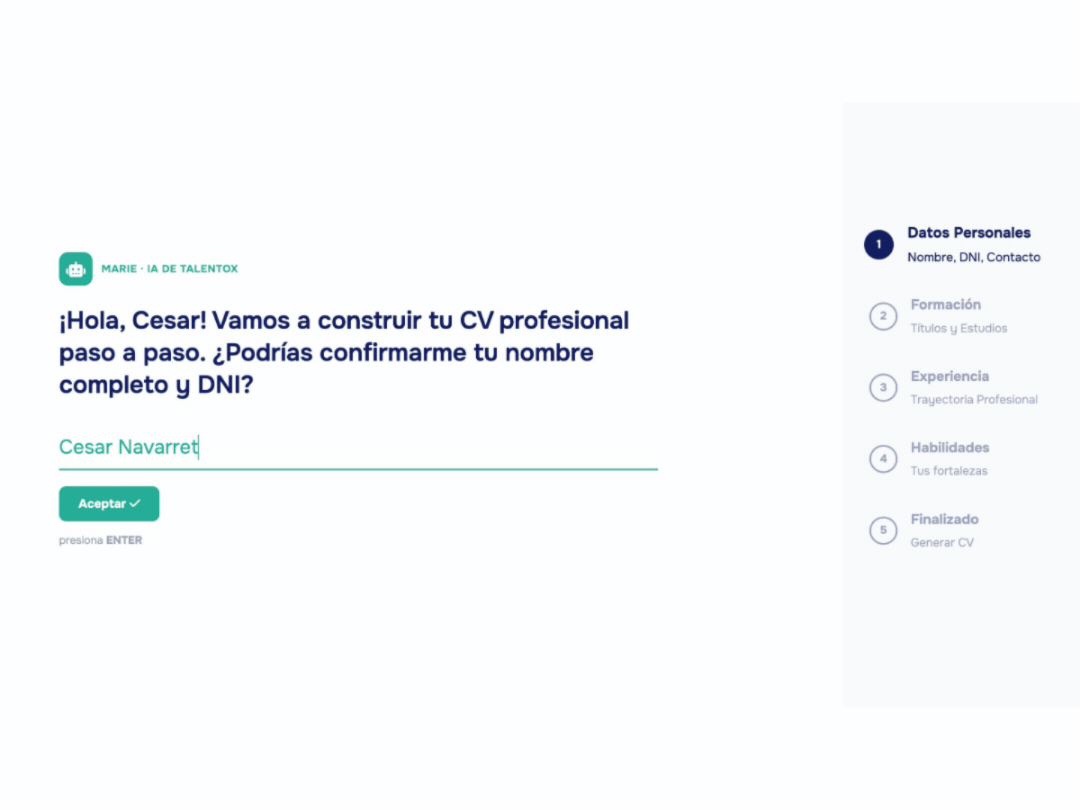 Entrevista con Marie IA